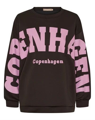 Marta Du Chateau - MDCHibiscus Sweatshirt - Moro